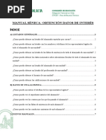 SENECA - Manual - Obtener DATOS - INTERES