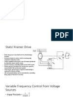 4.static Kramer Drive, Variable Frequency Variable Voltage