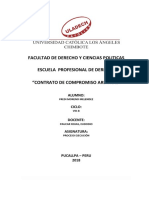 Contrato de Compromiso Arbitral