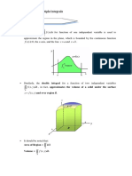 Lecture Notes (Chapter 2.1 Double Integral)