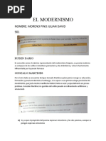 Trabajo de El Modernismo Julian