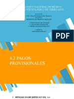 4.2 Pagos Provisionales