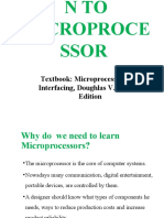 Introduction To Microprocessor