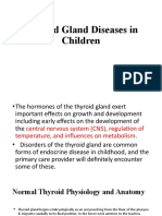 Thyroid Gland Diseases in Children