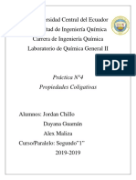 Informe de Propiedades Coligativas PDF