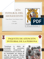 Paquete de Atencion Integral Del Adolescente)