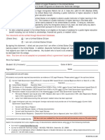 Legal Presence in US Declaration FORM PDF