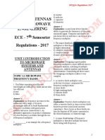 EC8701 Antennas and Microwave Engineering PDF