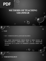 Methods of Teaching Grammar