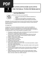 Research 1 Quarter 2 Module For Special Science Class