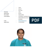 Dhanya Thulasi (Comprehensive Resume)