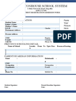 Beaconhouse School System: Student Information: Paste Your Picture Here