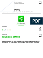 Gencomm Status: Dse Serial Port (Rs232/Rs485) and Ethernet Controllers