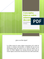 Conceptos Básicos Sobre Sistemas Discretos