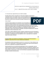 ARQUITETURA DE COMPUTADORES Unidade01-1