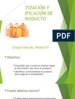 Lotización y Codificación de Producto