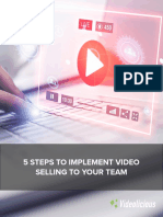 5 Steps To Implement Video Selling To Your Team