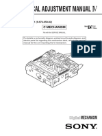 DV Mechanical Adjustment Manual: Mechanism