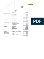 Trabajo Costos Dfi - Exportación de Mora