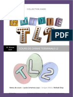 Fascicule de Cours Chimie TL2 PDF