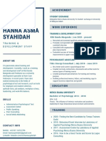 Hanna Asma Syahidah CV