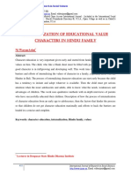 Internalization of Educational Value Cha PDF