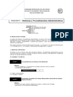 Sistemas y Procedimientos Administrativos PDF