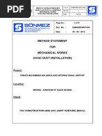 MS 005 For DUCT FABRICATION - INSULATION & INSTALLATION REV-1