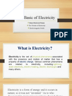 The Basic of Electricity