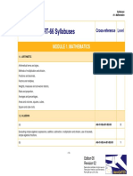 PART-66 Syllabuses: Module 1. Mathematics