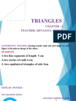 Triangles: Teacher: Devajaya Ghosh