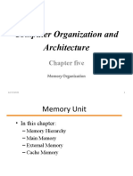 Computer Organization and Architecture: Chapter Five