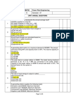 Ppe Unit 5 - Sample Objective Questions