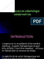 Les Urgences en Odontologie Conservatrice