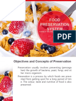 Food Preservation System: Courtesy To: Mrs. Istiqomah Rahmawati, S.Si., M.Si