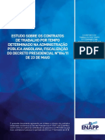 Estudo Sobre Os Contratos de Trabalho Por Tempo Determinado Na Administração Pública Angolana Fiscalização Do Decreto Presidencial Nº10411 de 23 de Maio