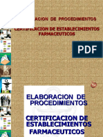 ELABORACION DE PROCEDIMIENTOS DE-POEs