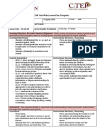 UMF Unit-Wide Lesson Plan Template: Grade 2 Topics and Texts With Peers and Adults