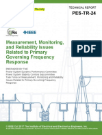 PESTECRPTGS0001 Measurement, Monitoring, and Reliability Issues Related To Primary Governing Frequency Response PDF