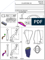 Classwork #10: Sketch Entities: Sketch Tools: Feature