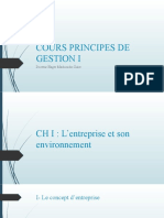 Cours Principes de Gestion I Ebs