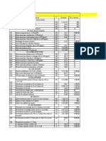 Bordereau Des Prix Unitaires