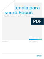 Micro Focus Software Support Guide Es