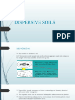 Dispersive Soils