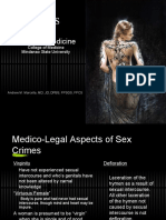 Sex Crimes: Forensic Medicine