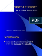 Transudat Dan Eksudat by Dr. Sidarti