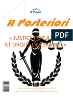 Justice Populaire Et Droits de Lhomme