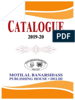 MLBD Publishing House Catalogue 2019-20 2