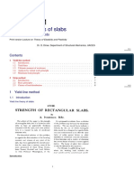 Plastic Analysis of Slabs: Yield-Line and Strip Methods