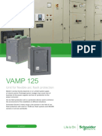 VAMP 125: Unit For Flexible Arc Flash Protection